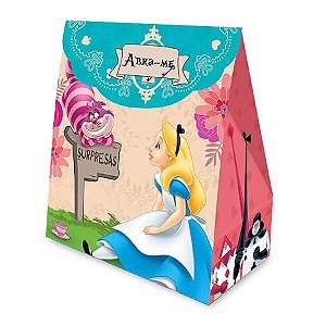 Caixa Surpresa Envelope - Alice no Pais das Maravilhas - 8 unidades - Disney Original - Rizzo