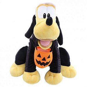 Pelúcia do Pluto Esqueleto Fofo - “Pluto Esqueleto” - 30cm - 1 unidade - Disney Original - Rizzo