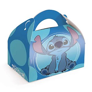 Caixa Surpresa Maleta - Stitch - 12x11x8cm - 10 unidades - Disney Original - Rizzo