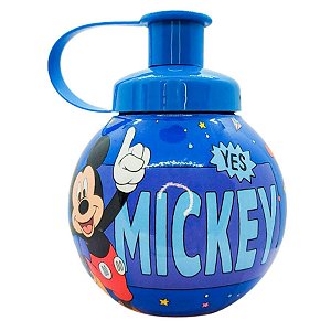Garrafa Squeeze Bola Mickey Yes - Azul - 250ml  - 1 unidade - Disney Original - Rizzo