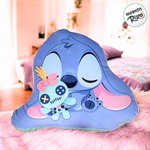 Almofada Stitch e Xepa - 40cm - 1 unidade - Disney Original - Rizzo