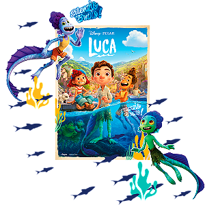 Kit Decorativo Luca 01 Unidade - Disney Original - Rizzo