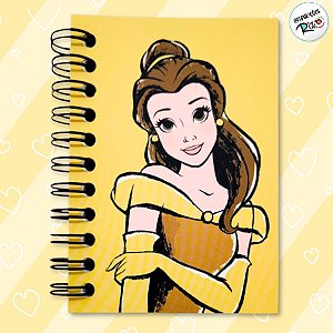 Caderninho de Anotações - Bela - 50 Folhas - 7x10cm - 1 unidade - Disney Original - Rizzo