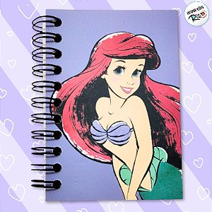 Caderninho de Anotações - Ariel - 50 Folhas - 7x10cm - 1 unidade - Disney Original - Rizzo