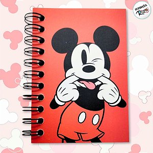 Caderninho de Anotações - Mickey Mouse - 50 Folhas - 7x10cm - 1 unidade - Disney Original - Rizzo