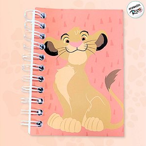Caderninho de Anotações - Simba - Rei Leão - 50 Folhas - 7x10cm - 1 unidade - Disney Original - Rizzo
