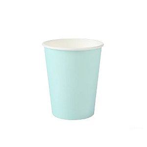 Copo de Papel Biodegradável 270ml - Verde - Candy Color - 8 unidades - Rizzo