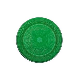 Prato Bolo Descartável 15cm Verde Escuro 10 unidades Trik Trik