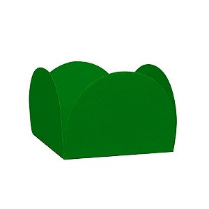 Forminhas para Doces 4 Pétalas Verde Bandeira 50 unidades NC Toys