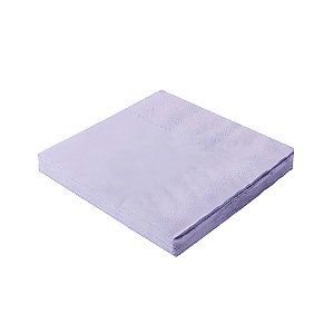 Guardanapo - 32x32cm - Lilás  - 20 unidades - Rizzo