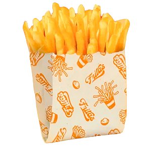 Saco de Papel - Fritas P  - 50 unidades - Regina  - Rizzo