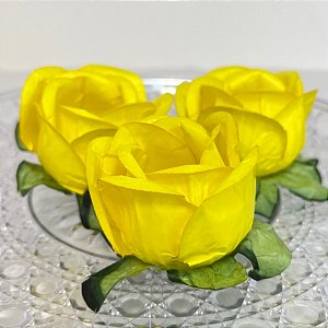 Forminha para Doces Finos - Rainha Cor Amarelo Vivo - 30 unidades - Decora Doces - Rizzo