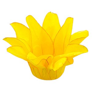 Forminha Para Doces Finos - Estrela do Mar Amarelo Queimado - 20 unidades - Decora Doces - Rizzo