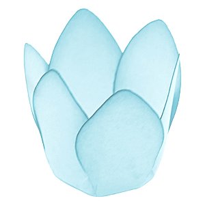 Forminha Para Doces Finos - Monaco - Azul Bebê - 50 unidades - Decora Doces - Rizzo