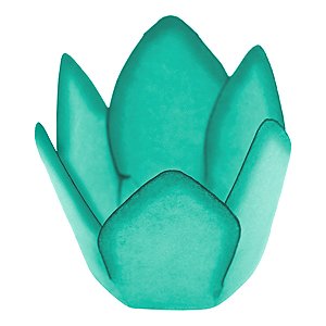 Forminha Para Doces Finos - Monaco - Verde Água Antigo - 50 unidades - Decora Doces - Rizzo