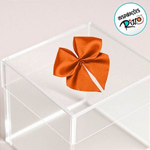 Lacinho de Fita de Cetim Laranja 15mm - 3,5cm - Cor 066 - 20 unidades - Progresso - Rizzo