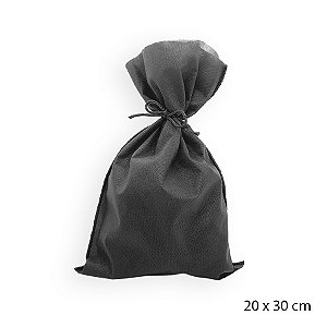 Saco para Surpresas em TNT - 20 x 30 cm - Preto - 10 unidades - Best Fest - Rizzo