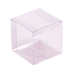 Caixa Cubo Transparente Nº 3 (8x8x8cm) - 10 unidades - Rizzo