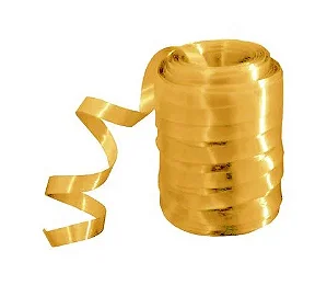 Rolo Fitilho Dourado - 5mm x 50m - EmFesta