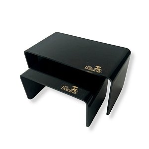 Kit Suporte para Doces Elevadores - Preto - 2 unidades - Só Boleiras - Rizzo