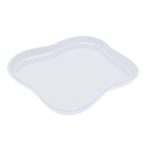 Bandeja Orgânica  - 18x14,5 cm -   Branco - 1 unidade - Só Boleiras - Rizzo