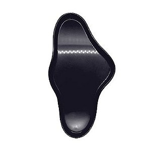Bandeja Orgânica  - 25x13,5 cm -   Preto - 1 unidade - Só Boleiras - Rizzo