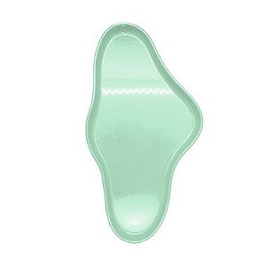 Bandeja Orgânica  - 25x13,5 cm -   Verde Claro - 1 unidade - Só Boleiras - Rizzo
