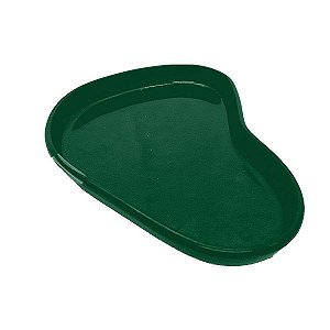 Bandeja Orgânica  - 17x11 cm -  Verde Folha- 1 Unidade - 1 unidade - Só Boleiras - Rizzo