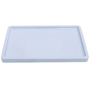 Bandeja Retangular 30x18cm Azul Claro Candy - 01 unidade - Só Boleiras - Rizzo Embalagens