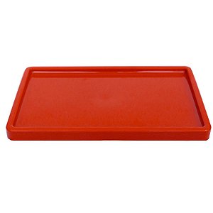 Bandeja Retangular 30x18cm Terracota - 01 unidade - Só Boleiras - Rizzo Embalagens