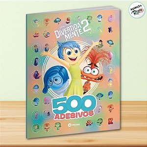 500 Adesivos Divertidamente 2 - 1 unidade - Disney Original - Culturama