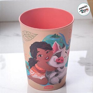 Copo de Plástico Moana e Puá - 320ml - 1 unidade - Disney Original - Rizzo
