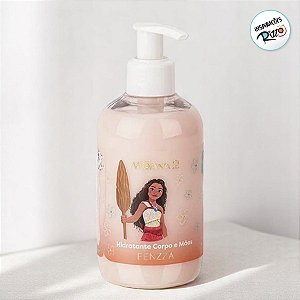 Hidratante Para Corpo e Mãos - Moana 2 - 250ml - 1 unidade - Disney Original - Rizzo