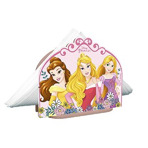 Porta Guardanapo - Princesas - MDF - 1 unidade - Disney Original - Rizzo