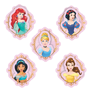 Mini Carinha Impresso em EVA - Princesas - 01 unidade - Disney Original - Rizzo