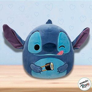 Pelúcia Stitch SquishMallowos - Suchi - 18cm - 1 unidade - Disney Original - Rizzo