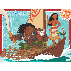 Painel Grande TNT Moana -1,40x1,03cm - Disney Original - Rizzo