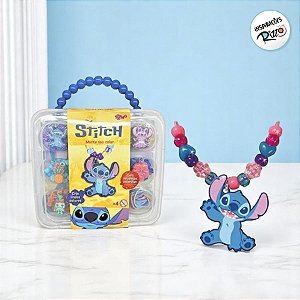 Kit Monte Seu Colar - Stitch - 1 unidade - Disney Original - Rizzo