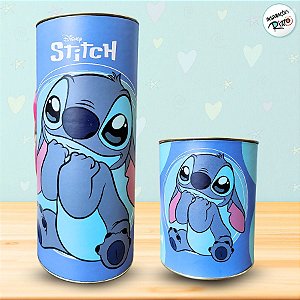Lata para Presente Stitch - 1 unidade - Disney Original - Rizzo