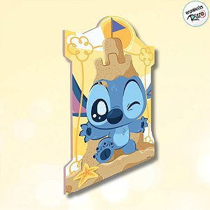 Painel Decorativo - Stitch Baby - 46x32cm - 1 unidade - Disney Original - Rizzo