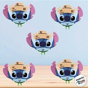 Aplique Imp EVA Relevo - Stitch Junino - 5 unidades - Disney Original - Rizzo