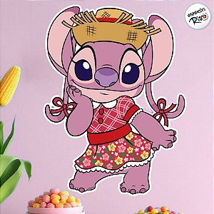 Painel Decorativo - Angel Junino - 45x33cm - 1 unidade - Disney Original - Rizzo