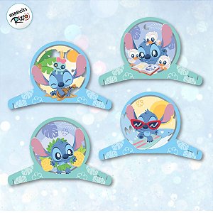 Decoração de Mesa - Stitch Baby - 4 unidades - Disney Original - Rizzo