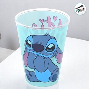 Copo de Plástico Stitch Cutie - 280ml - 1 unidade - Disney Original - Rizzo