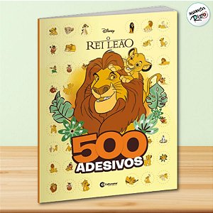 500 Adesivos O Rei Leão - 1 unidade - Disney Original - Culturama