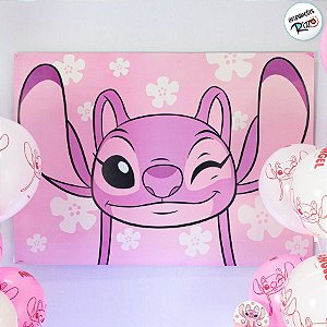 Painel Decorativo Festa Angel - 64x90cm - 1 unidade - Disney Original - Rizzo