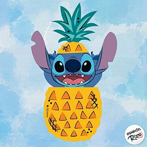 Mini Painel Decorativo Relevo - Stitch - 19x11cm - 1 unidade - Disney Original - Rizzo