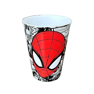 Copo de Plástico Homem Aranha Quadrinhos - 320ml - 1 unidade - Disney Original - Rizzo