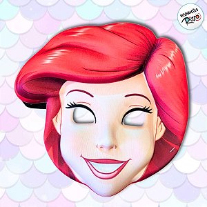 Máscara de Eva - Ariel - 1 unidade - Disney Original - Rizzo