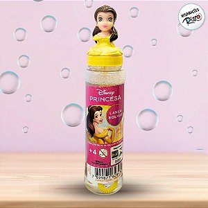 Lança Bolhas de Sabão - Bela - 198ml - 1 unidade - Disney Original - Rizzo